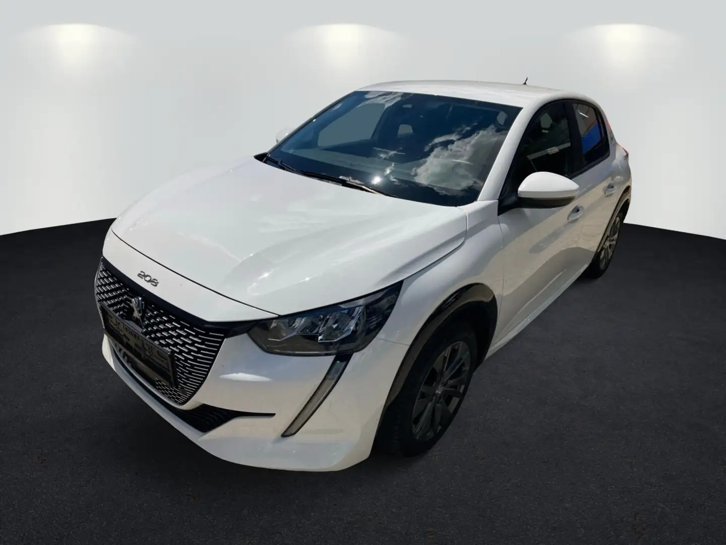 Peugeot 208 e- Elektro 136 Active Navi SHZ Einparkhilfe Blanc - 2