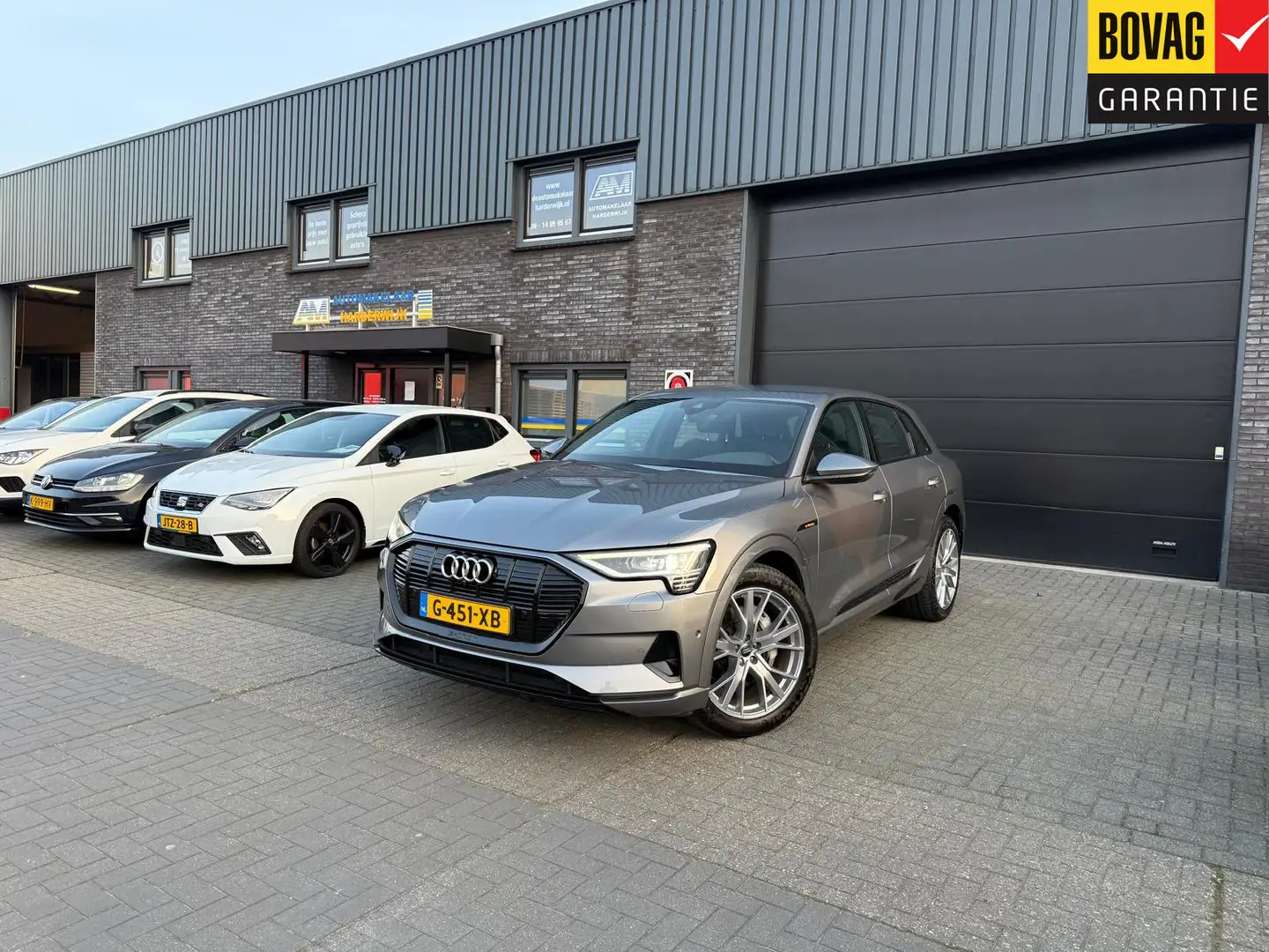 Audi e-tron e-tron 55 quattro advanced 95 kWh | 1E EIGENAAR | Grau - 1