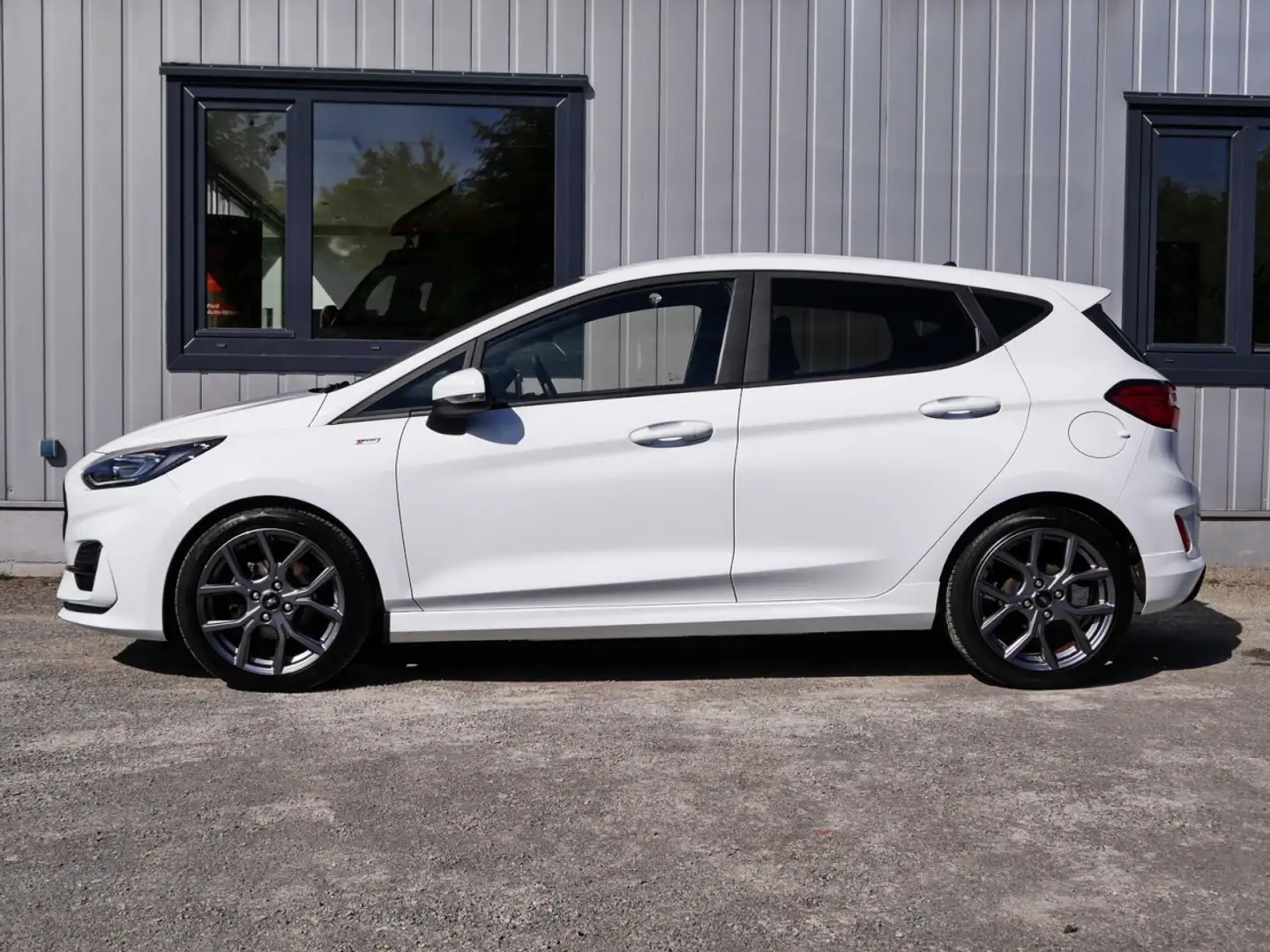 Ford Fiesta ST-Line MildHybrid LED+Verkehrsschildera. Klima Weiß - 2