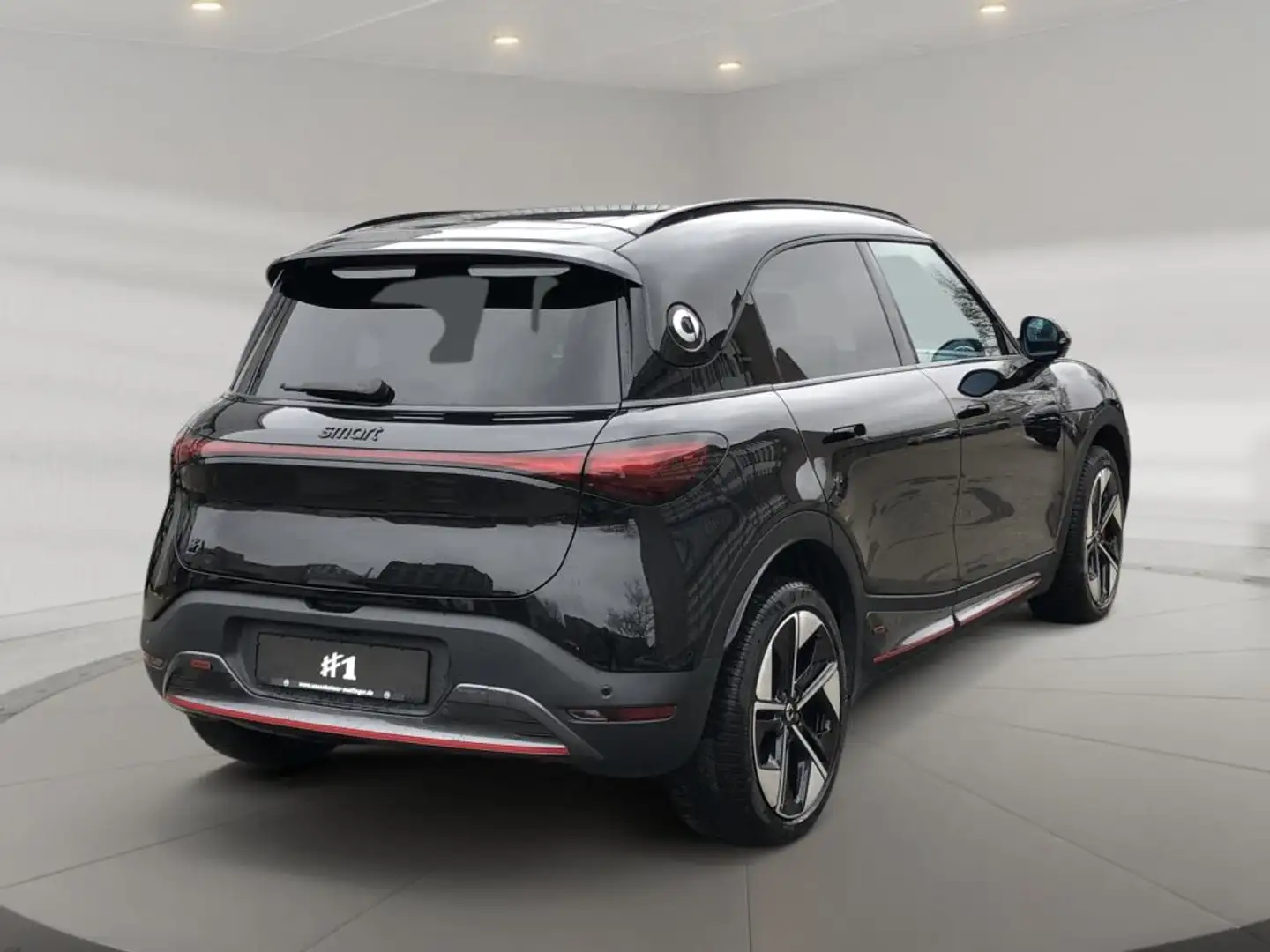 smart #1 BRABUS +Pano+WPumpe+HUD+2xKlima+Navi+elSitz Schwarz - 2