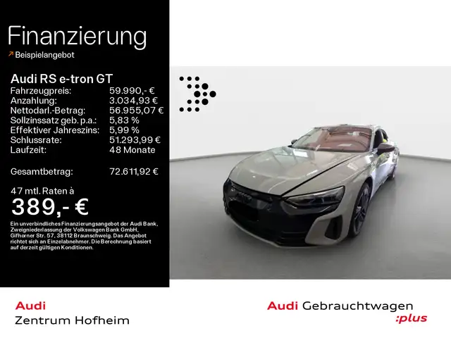 Audi RS e-tron GT qu 440 kW*Air*B&O*HUD*Pano*Laser*Vi