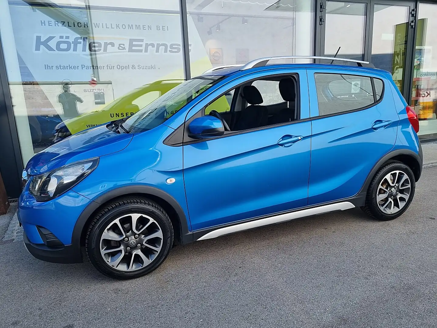 Opel Karl 1,0 Ecotec Rocks Eco-Paket Blau - 1