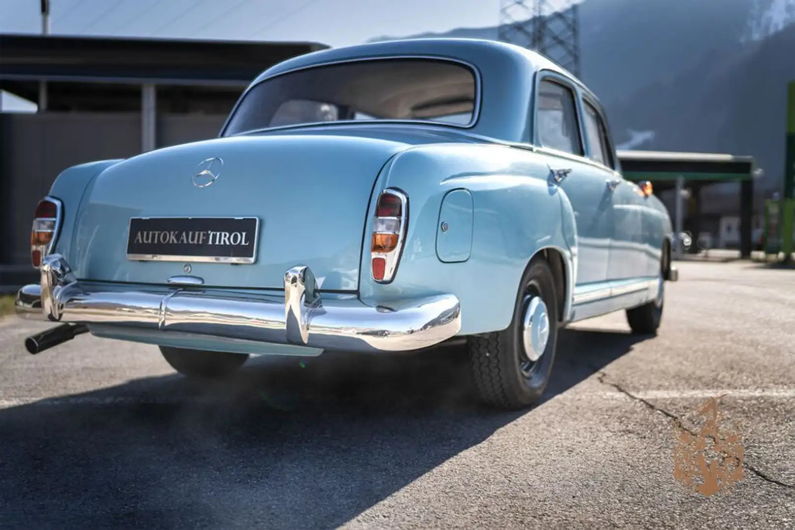 Mercedes-Benz 190 Mercedes-Benz Ponton Vollrest. Ö-Anmeldung Blau - 2