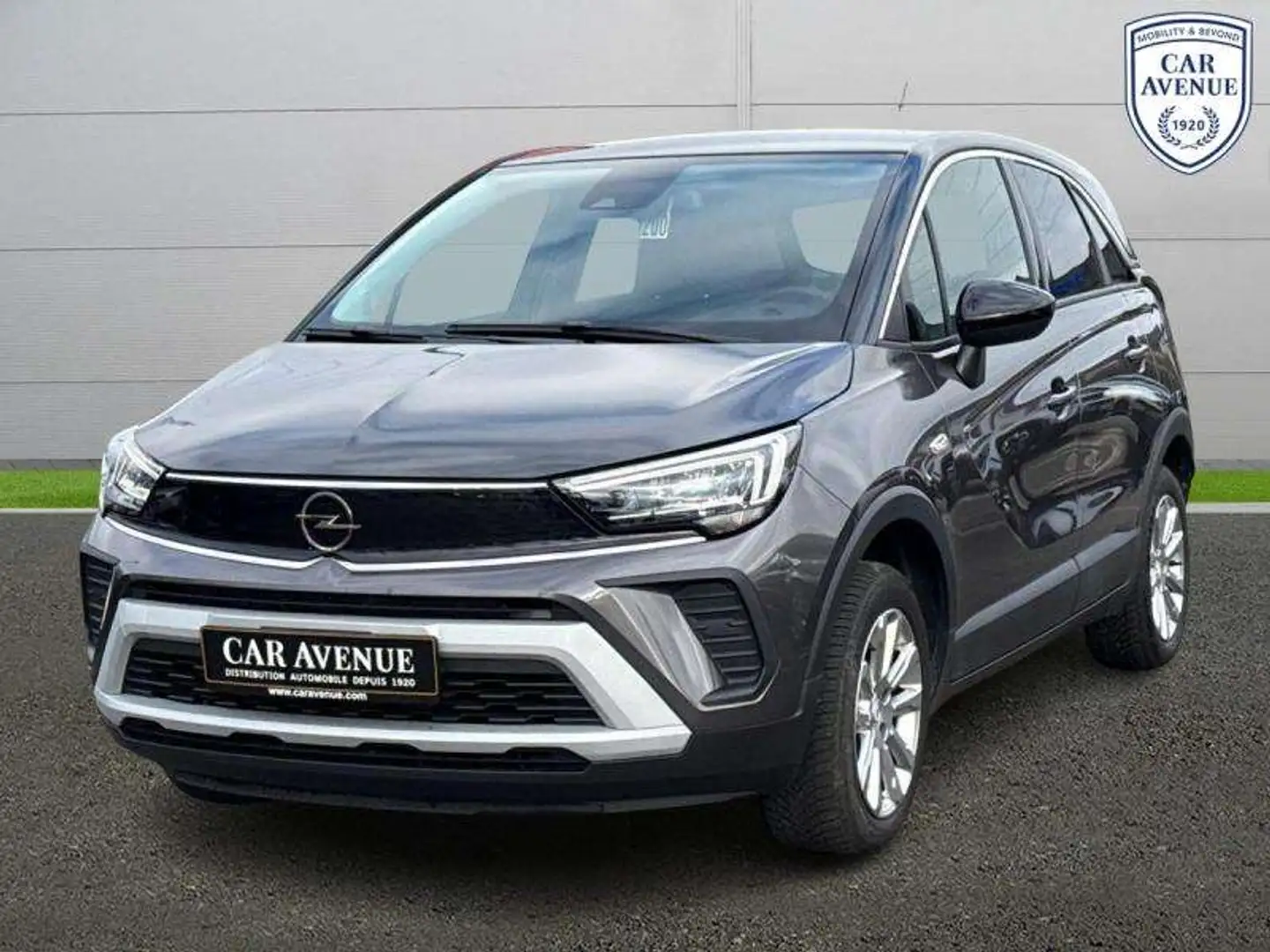 Opel Crossland 1.2 Turbo 110ch Elegance Gris - 1