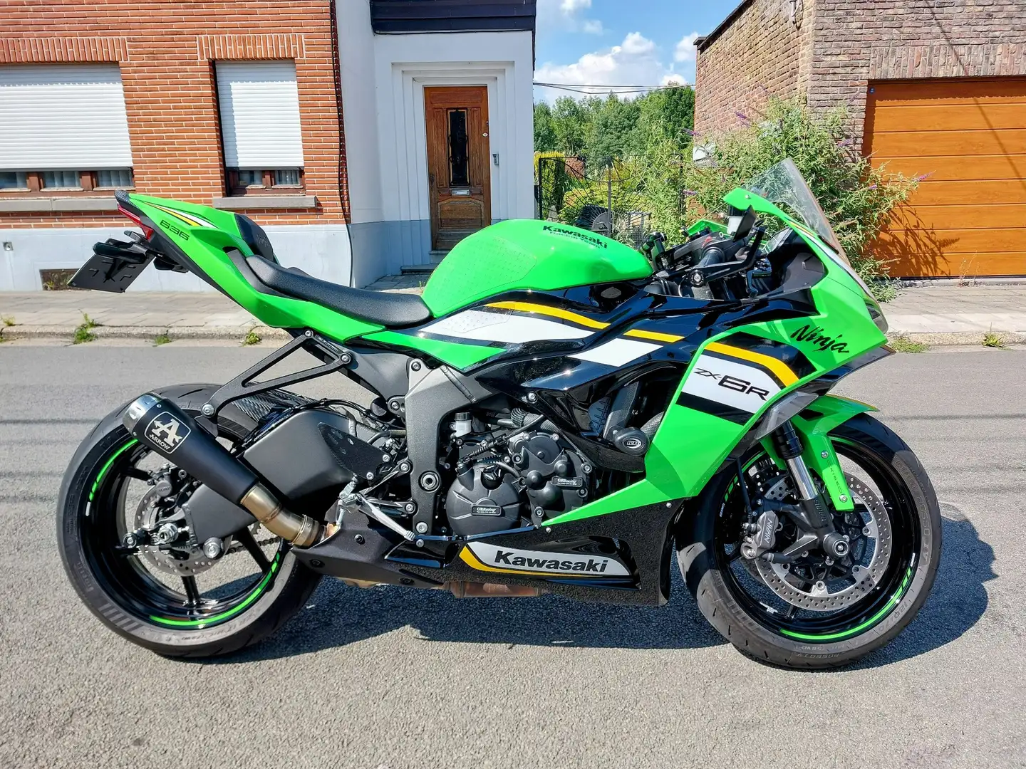 Kawasaki Ninja ZX-6R Kawasaki ZX6R KRT 2025 full équipée  Ninja Vert - 1