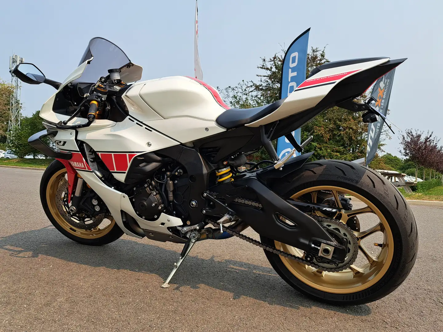 Yamaha YZF-R1 Blanc - 2