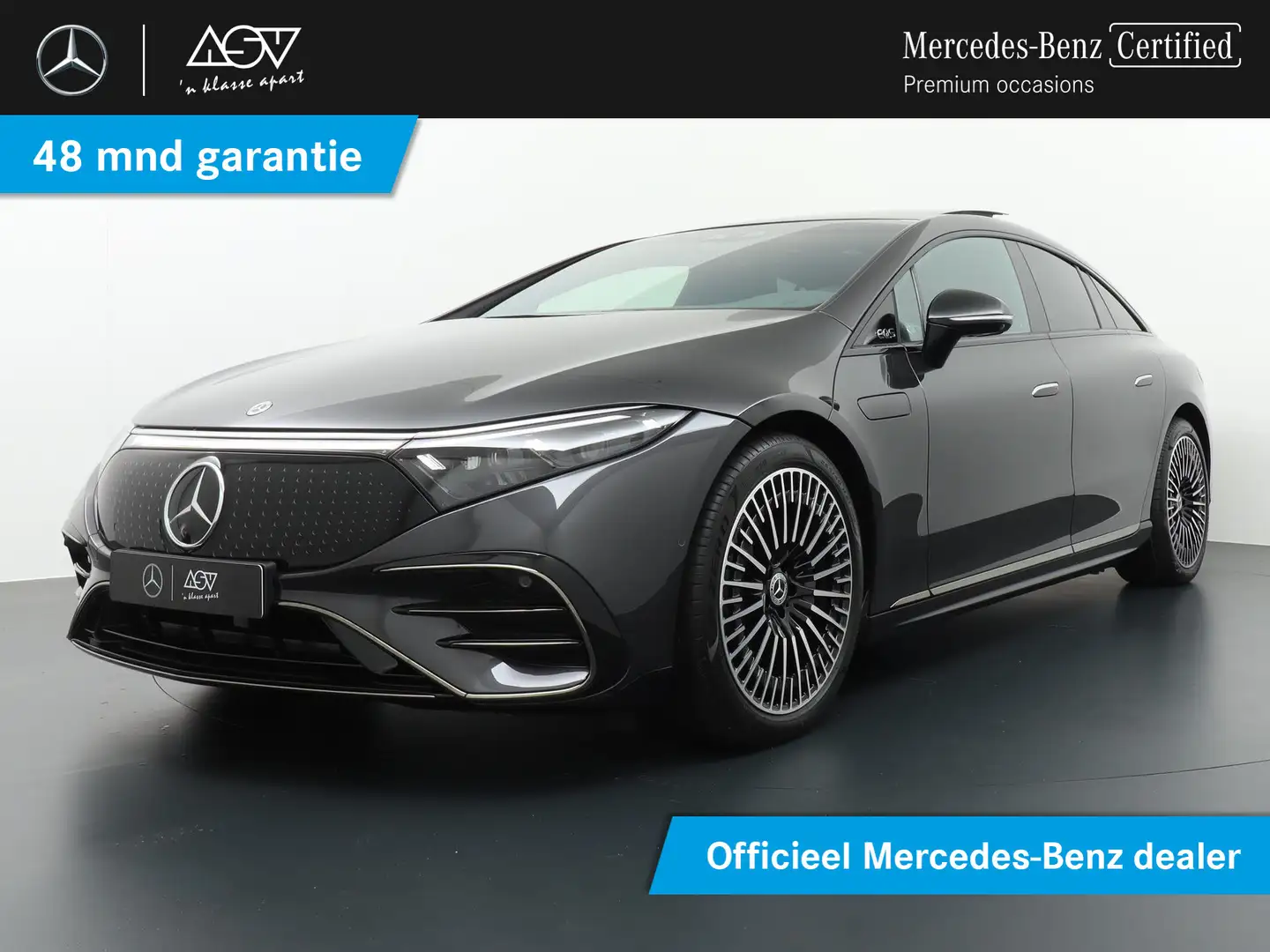 Mercedes-Benz EQS 580 4MATIC AMG Line 108kWh Accu | Panorama - Schui Gris - 1