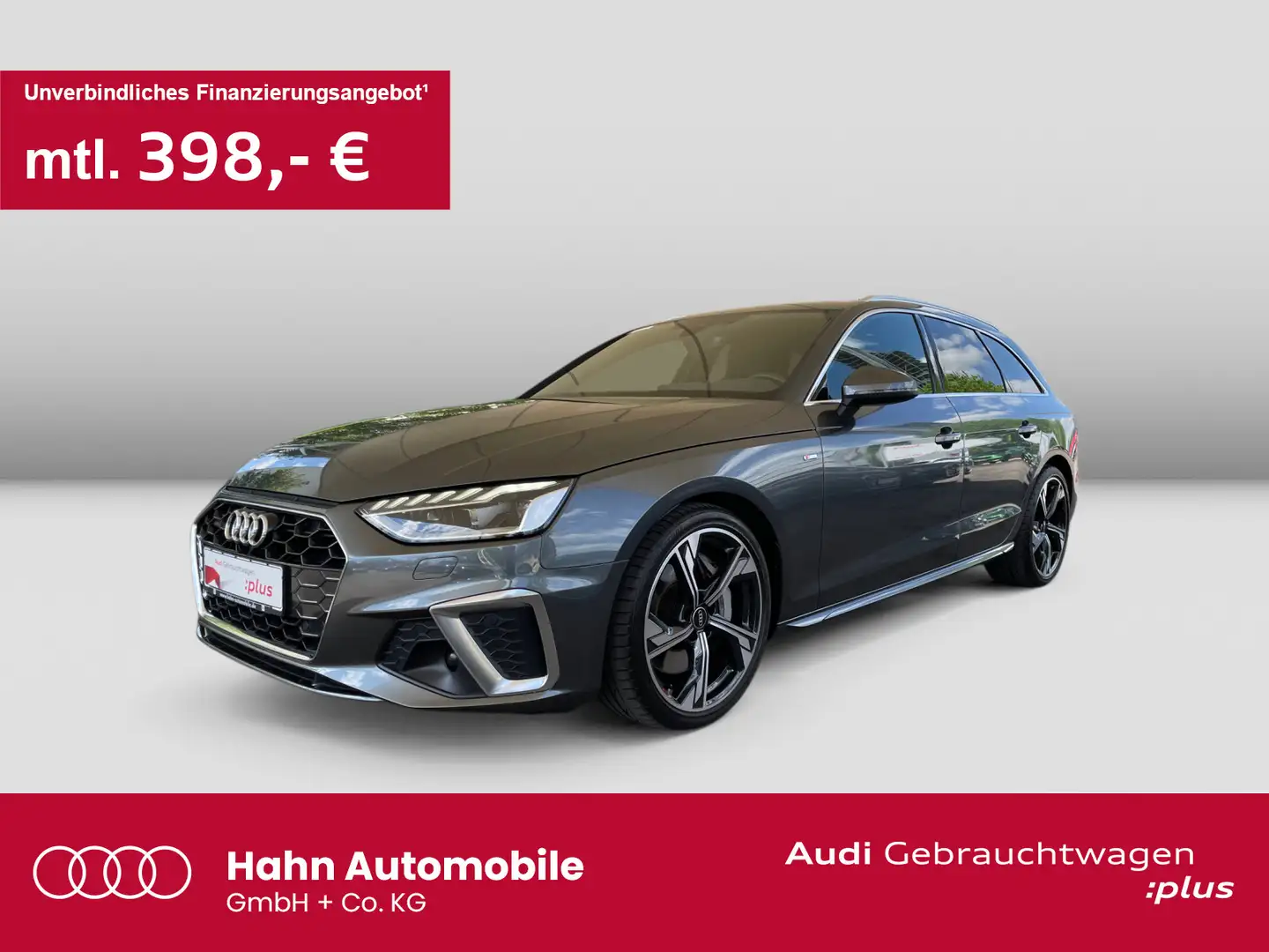Audi A4 50TDI qua tiptr S line AHK B&O Pano Cam Nero - 1