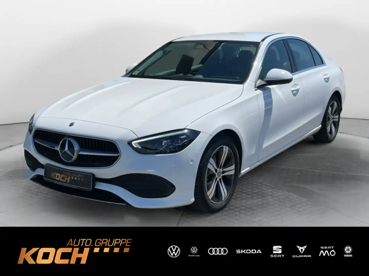 Mercedes-Benz C 180 Avantgarde interieur, LED, AHK, Standh., I Bílá - 1