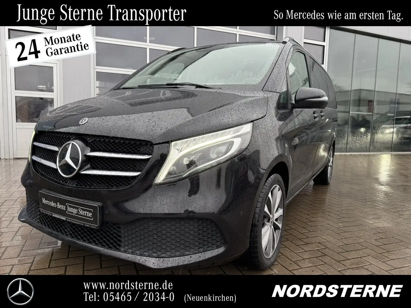 Mercedes-Benz V 300 V 300 d 4M L AIRMATIC Distronic wie Avantgarde  BC Schwarz - 1