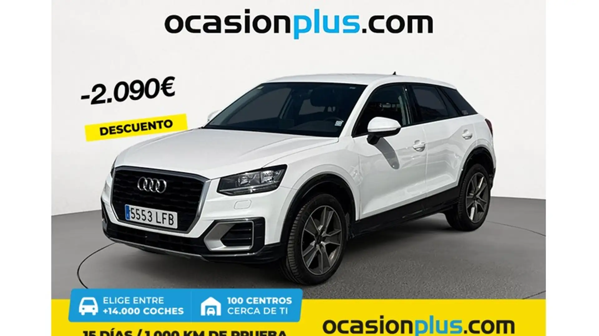 Audi Q2 35 TFSI Design S tronic 110kW Blanc - 1