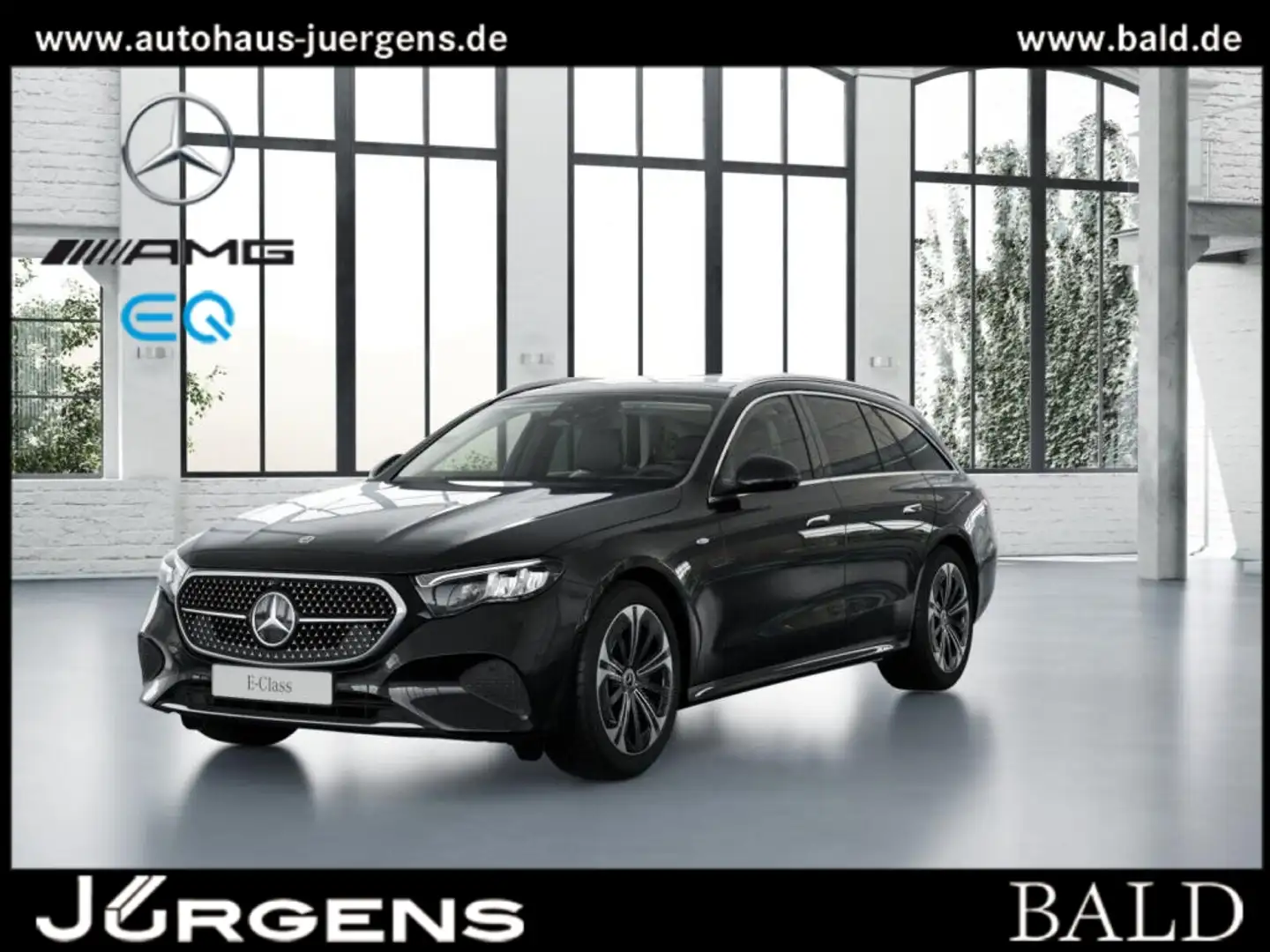 Mercedes-Benz E 300 de T Avantgarde/LED/360/Pano/AHK/Distr/19" Schwarz - 1
