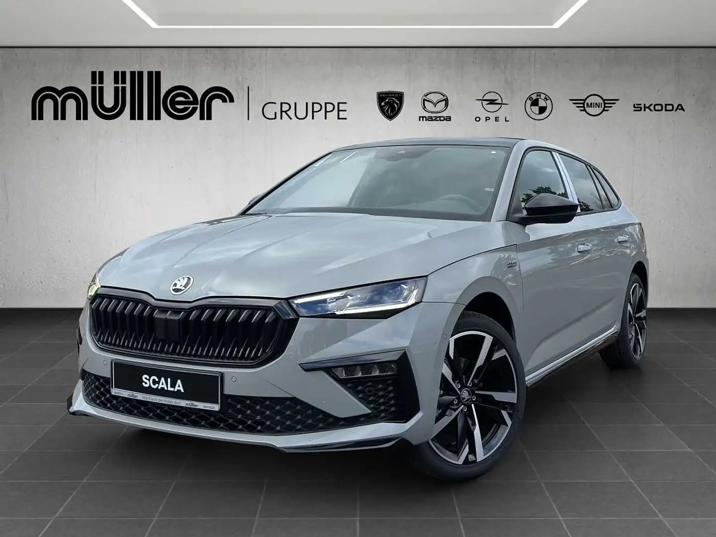 Skoda Scala Monte Carlo 1.5 TSI DSG Gris - 1