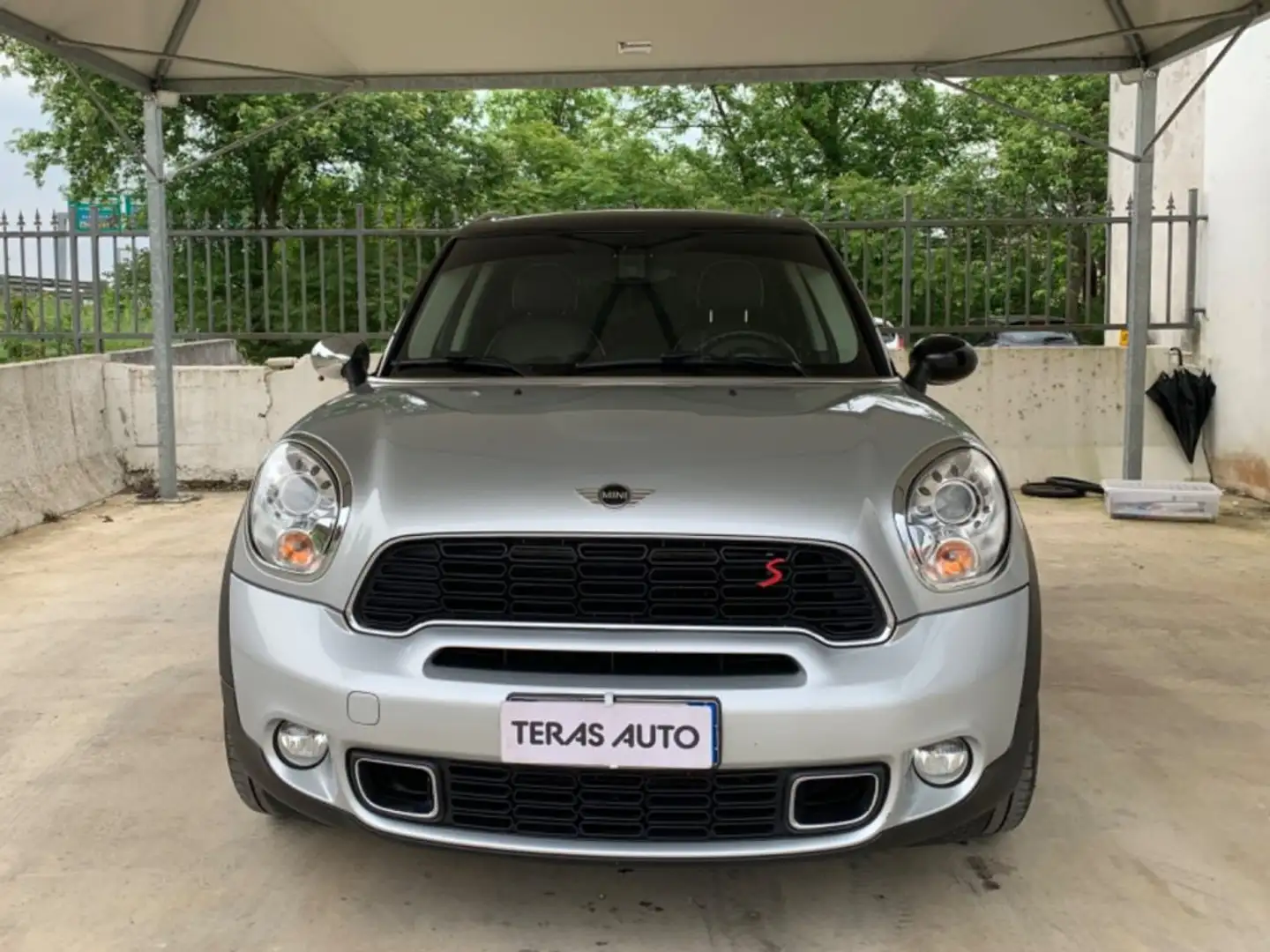 MINI Cooper S Countryman Mini INTERNI IN PELLE EURO 5 Argento - 2