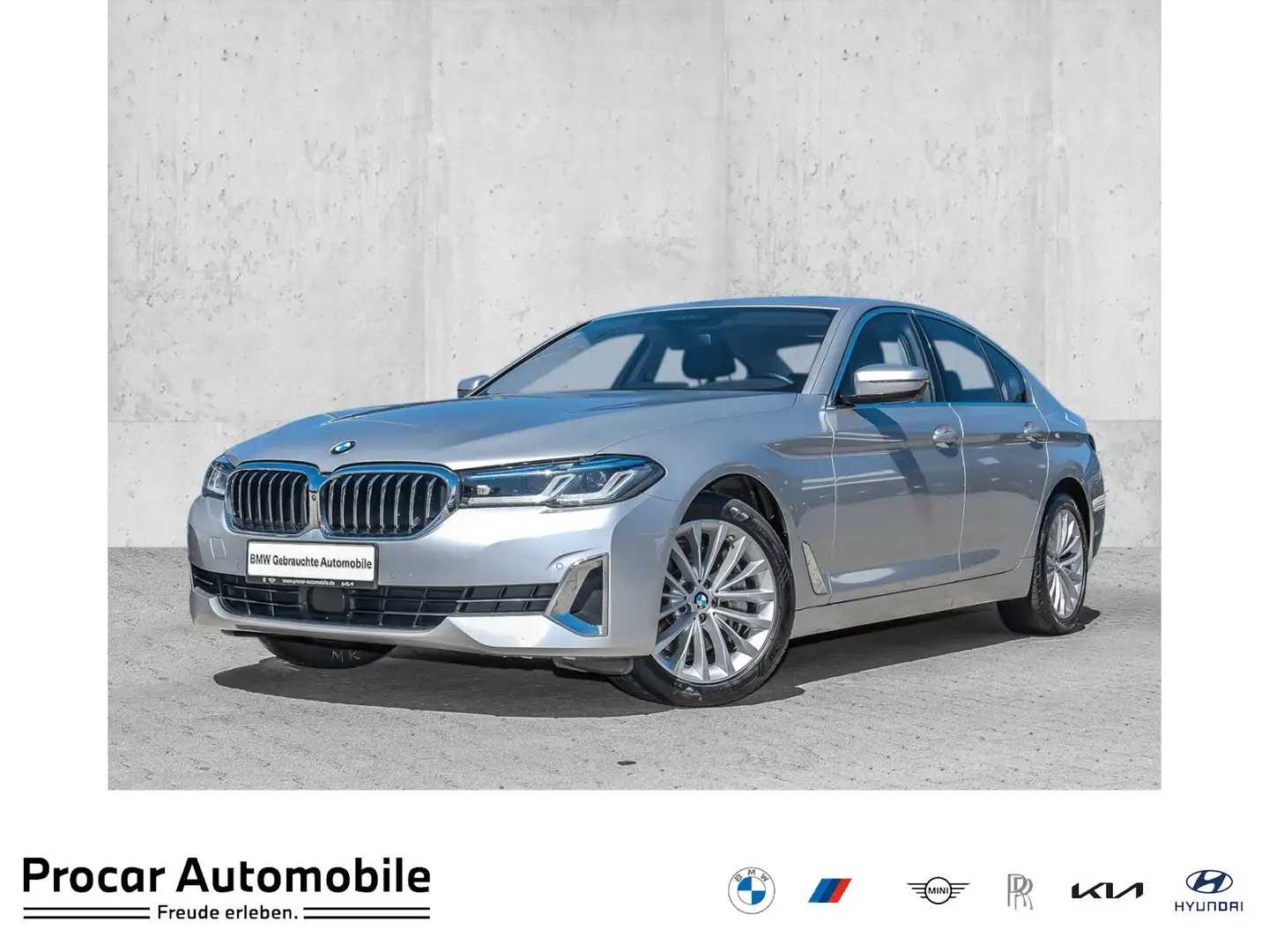 BMW 540 d xDrive Limousine Argent - 1