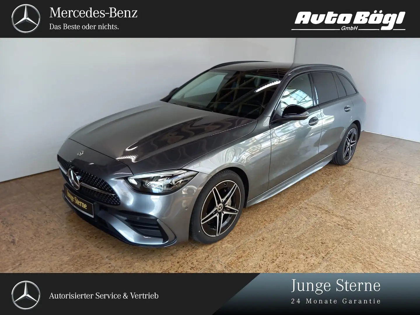 Mercedes-Benz C 180 C 180 T-Modell AMG Line Exterieur/Navi/Pano.-Dach Grau - 1