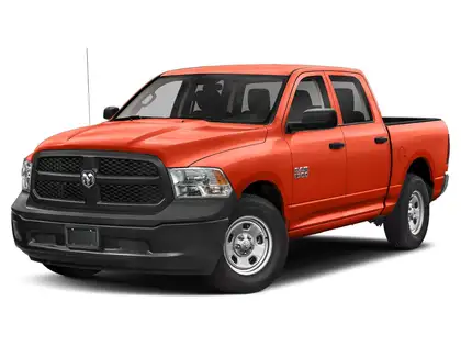 Orange 2023 RAM 1500 Pickup Truck Four-Wheel Drive 8-Speed Automatic