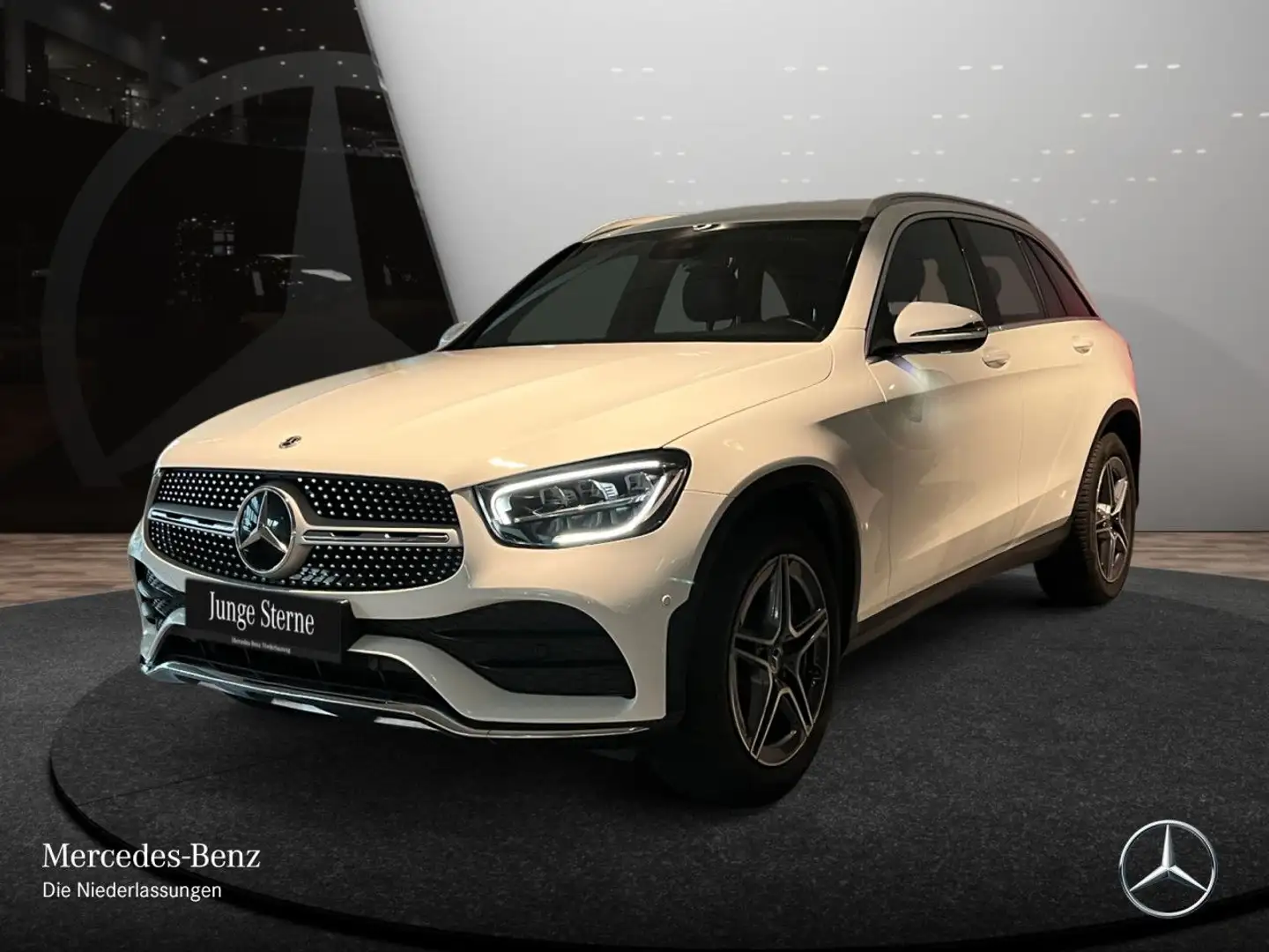Mercedes-Benz GLC 220 d 4M AMG+LED+KAMERA+KEYLESS+9G Weiß - 2