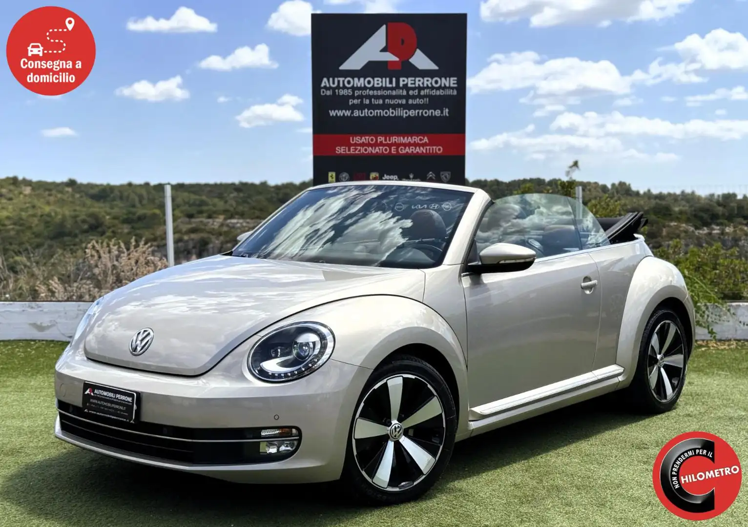 Volkswagen Maggiolino Cabrio 2.0 TDI DSG Sport Exclusive - UNICA - 1