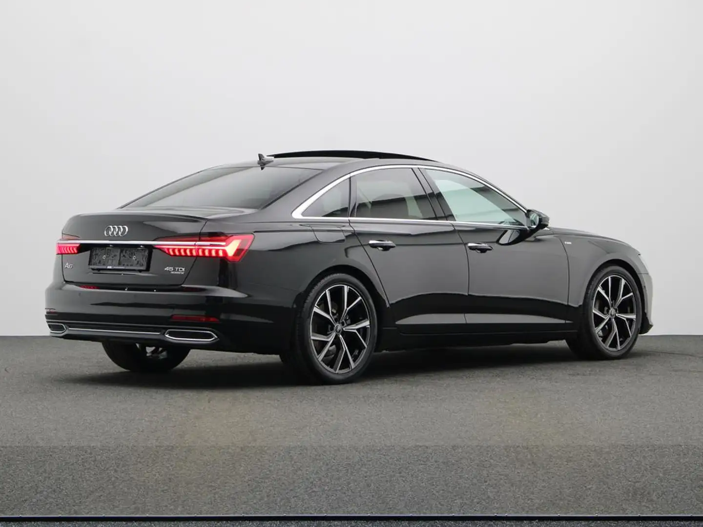 Audi A6 S-LINE 45 TDi 3.0 V6 245 PK QUATTRO Zwart - 2