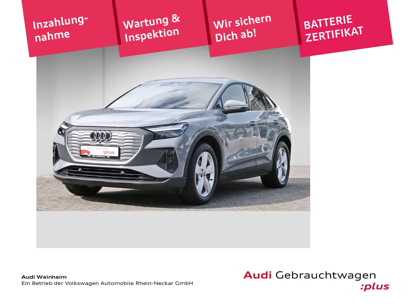 Audi Q4 e-tron 35 LED Automatik Digitaltacho uvm Grau - 1