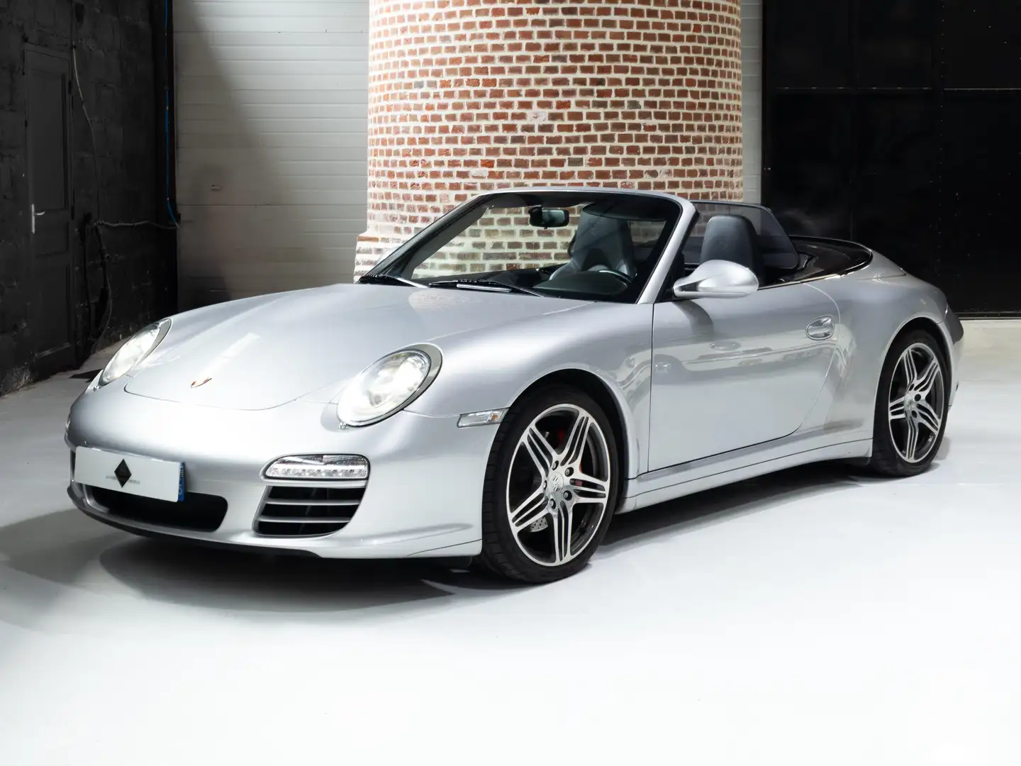 Porsche 997 911 Carrera 4S Cabriolet 3.8i 385 Argent - 1
