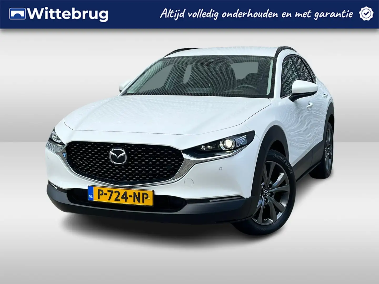 Mazda CX-30 2.0 e-SkyActiv-X M Hybrid Luxury P4 Wit - 1