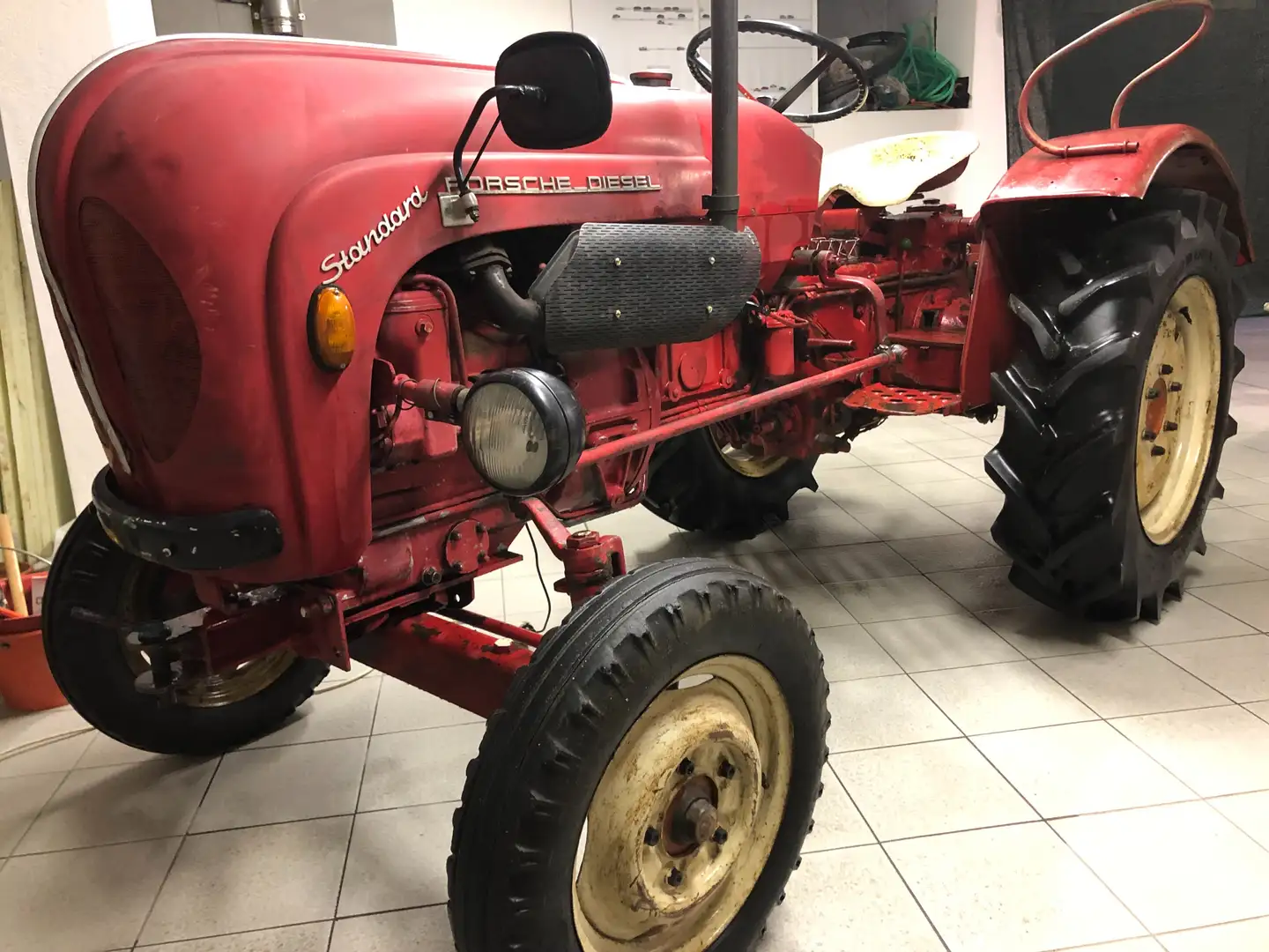 Porsche 911 traktor Rot - 1