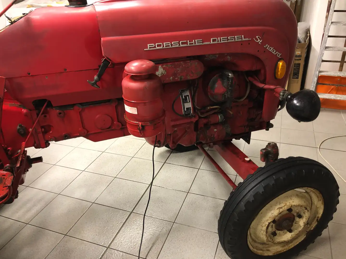 Porsche 911 traktor Rot - 2