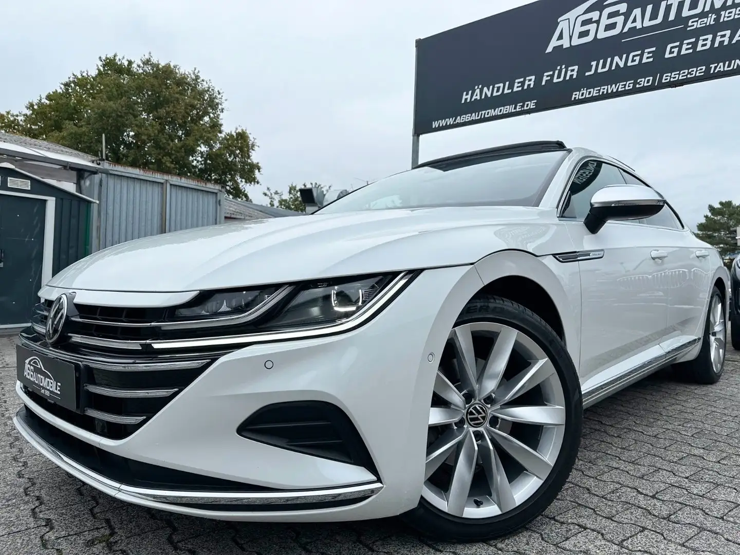 Volkswagen Arteon Elegance Massage*Pano*ACC*IQ-Light*Standh Weiß - 1