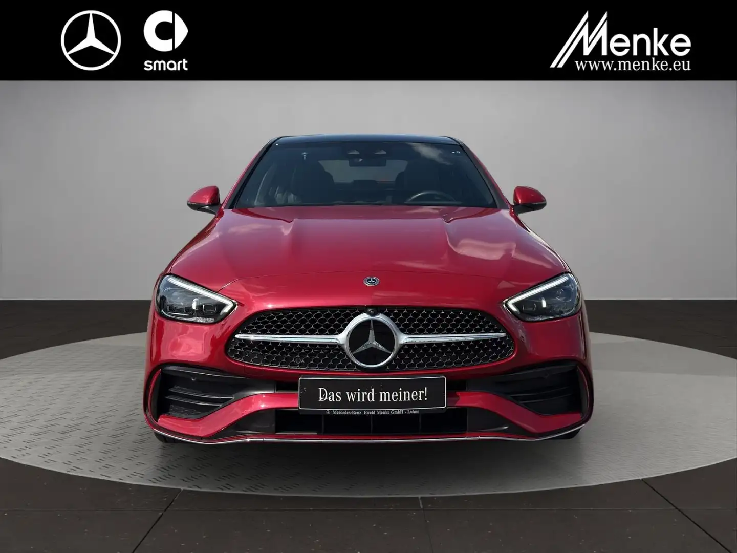 Mercedes-Benz C 300 e AMG Premium+Fahrasst.+Digi+360+Pano+Burm Rouge - 2