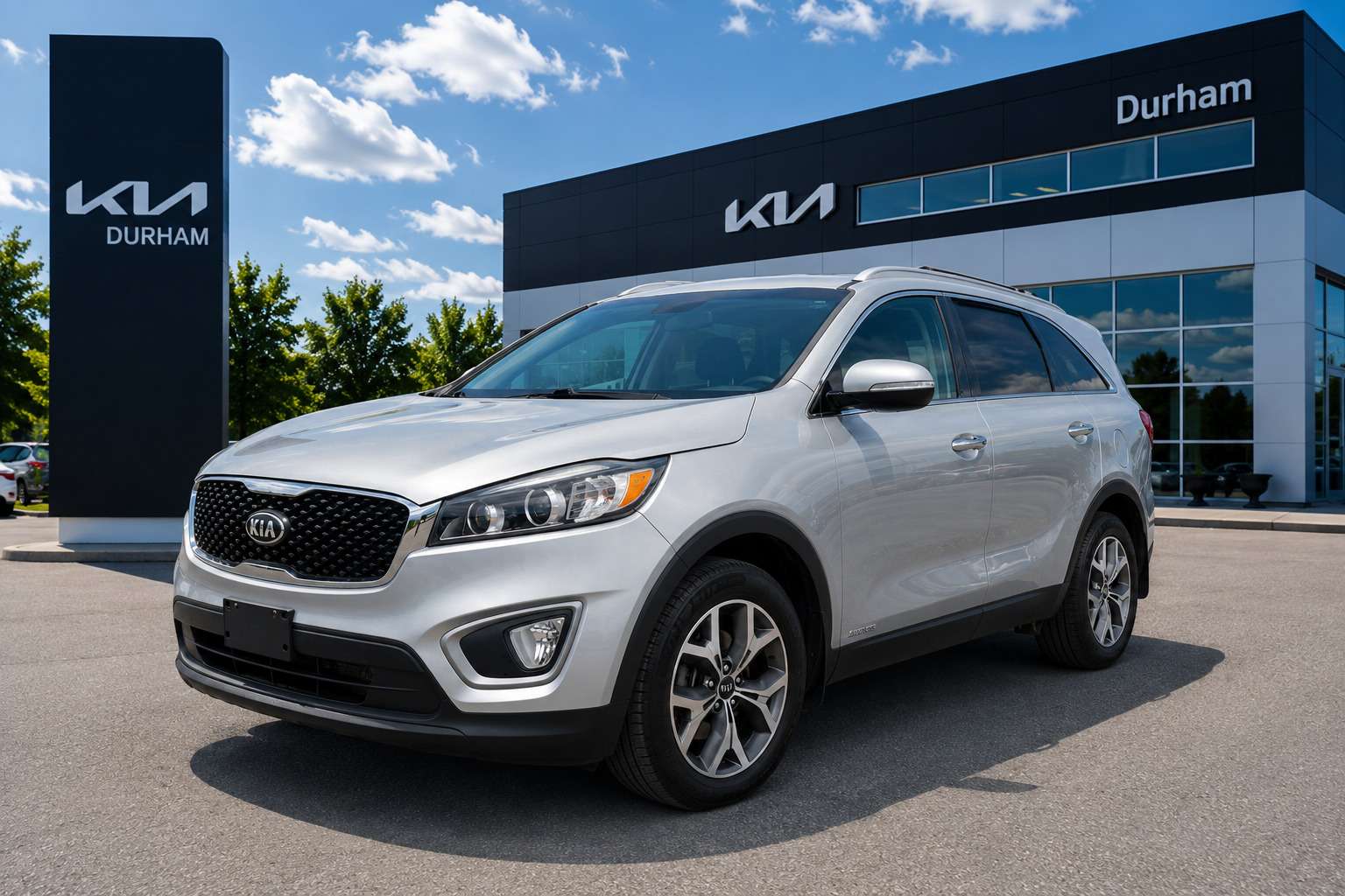 Silver 2017 Kia Sorento SUV / Crossover All-Wheel Drive 6-Speed Automatic