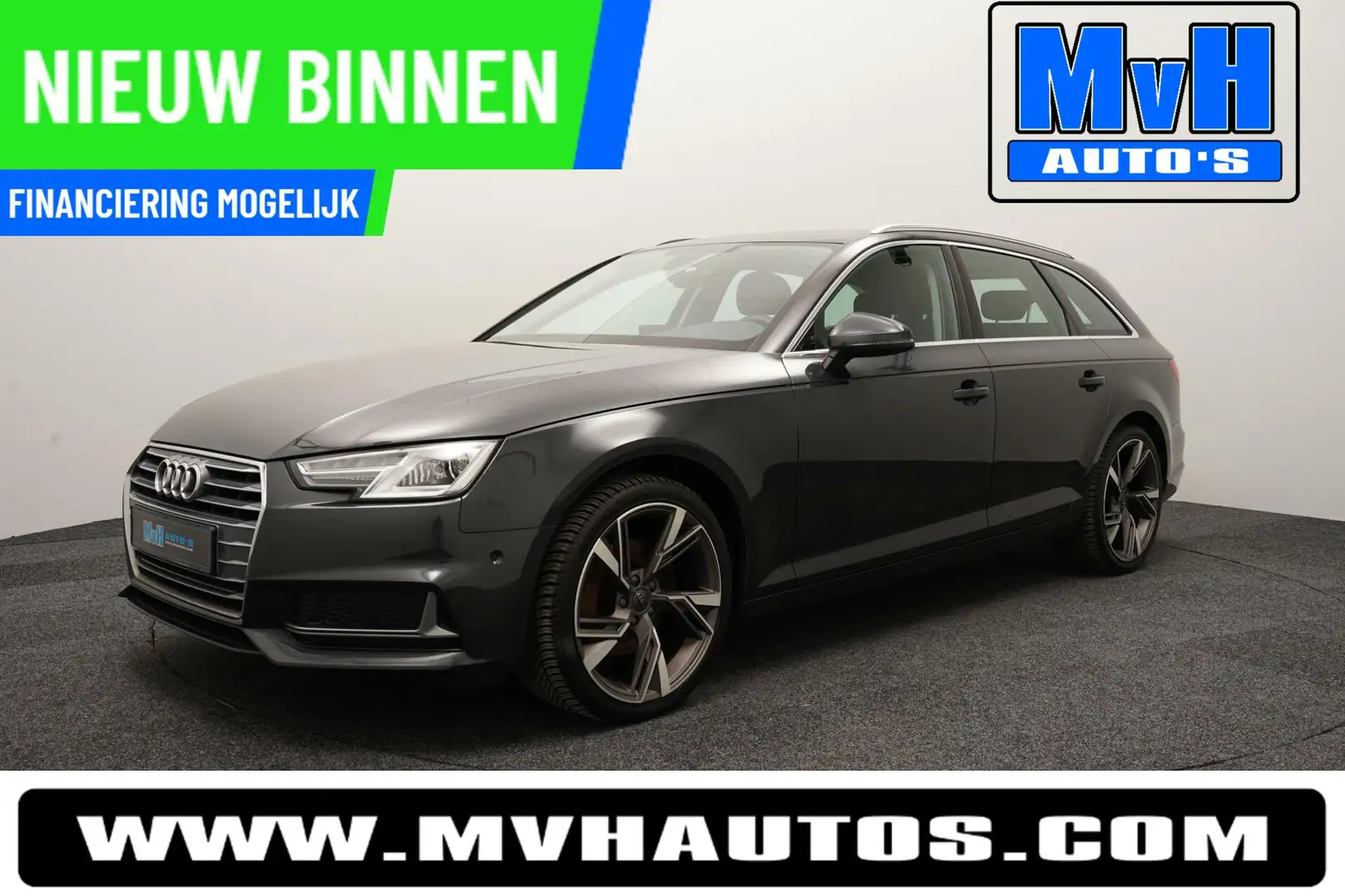 Audi A4 Avant 35 TFSI Sport |B&O|TREKHAAK|SPORTSTOELEN Grau - 1