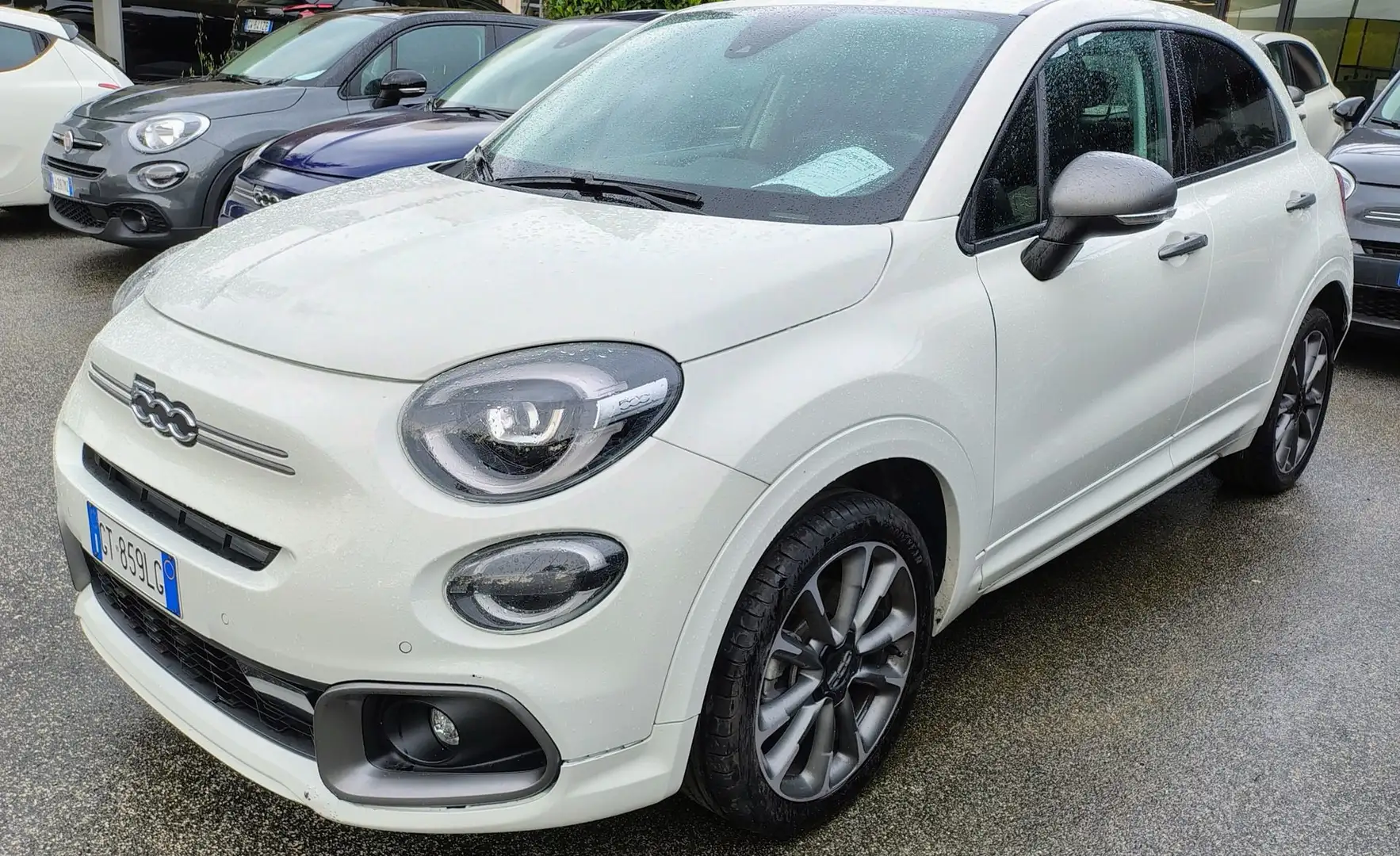 Fiat 500X 1.5 T4 Hybrid 130 CV DCT Sport Blanc - 1