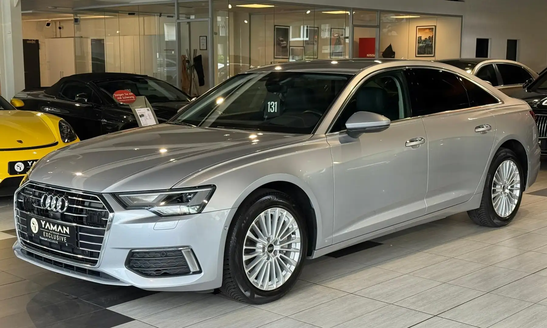 Audi A6 45 TDI quattro design *HUD*Kamera360°*LED* Silber - 1