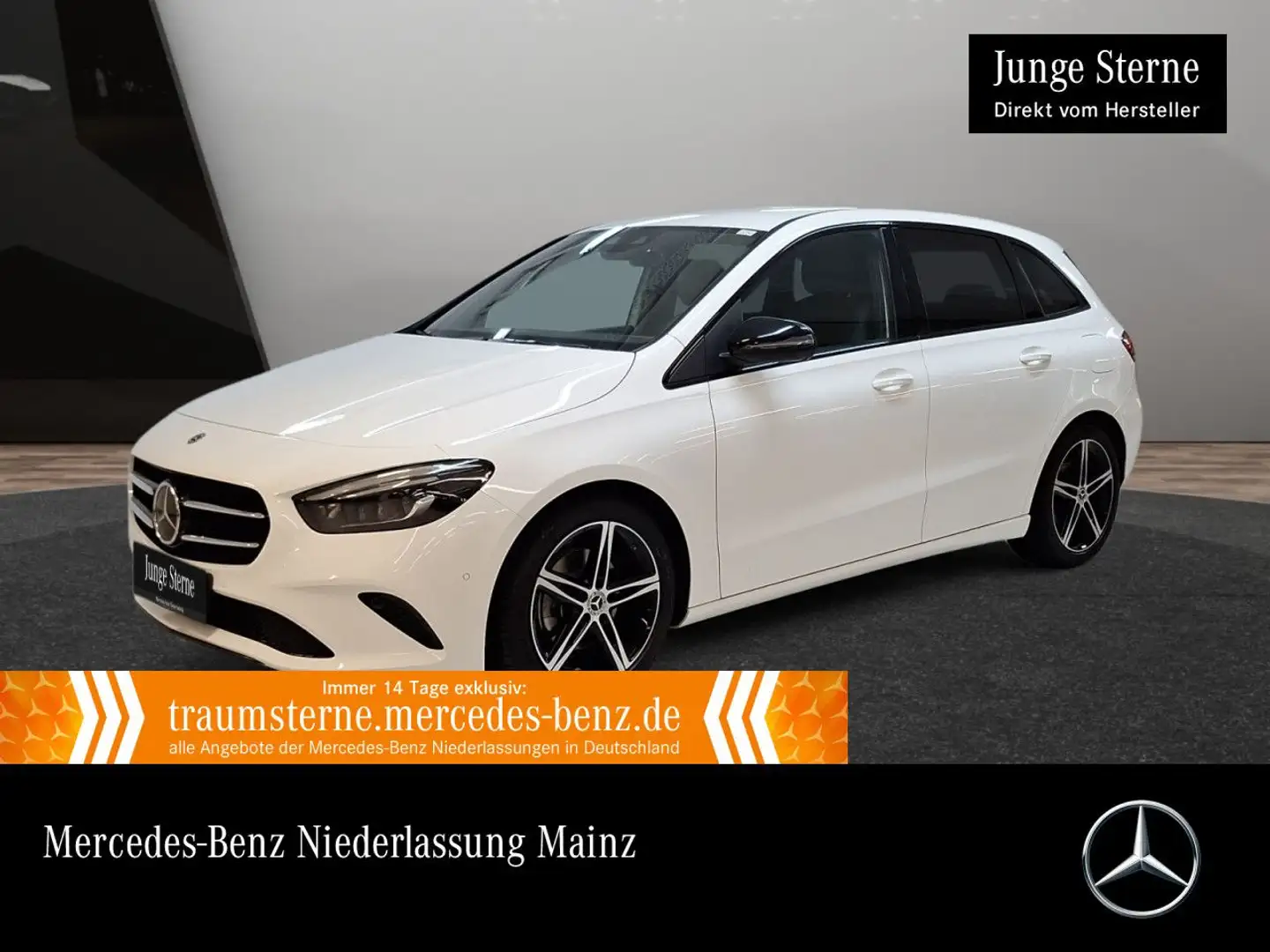 Mercedes-Benz B 200 d PROGRESSIVE+NIGHT+MULTIBEAM+FAHRASS+KAMERA Weiß - 1