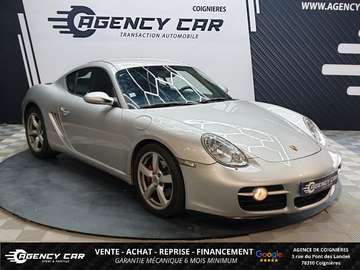 Cayman S 3.4i - 295 TYPE 987 - SUIVI PORSCHE + PIWI - Sport Chrono - PASM