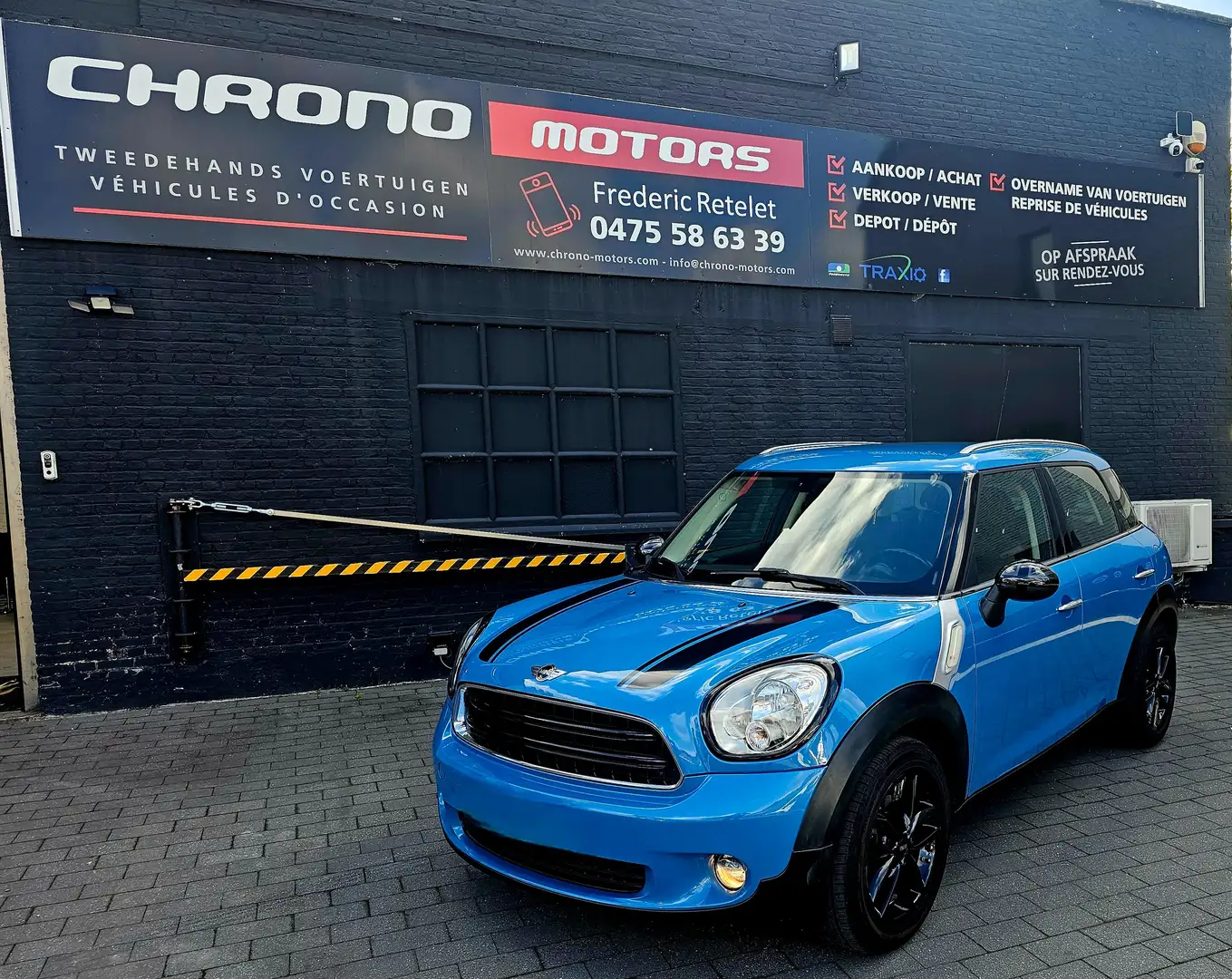 MINI One Countryman Mini Countryman 1.6i One Pdc EURO 6 PDC Blauw - 1
