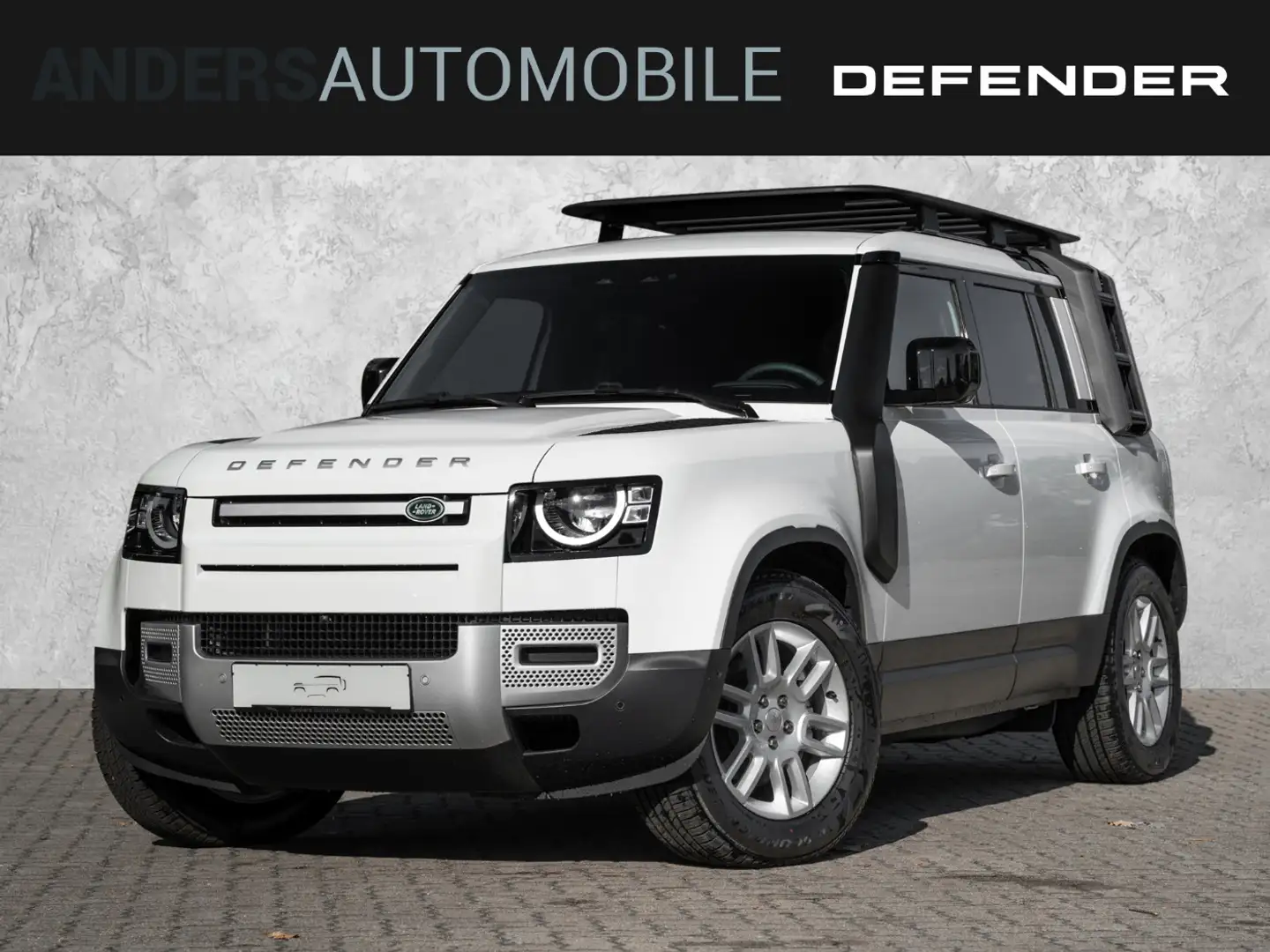 Land Rover Defender D200 110 S Klima 360 ACC AHK AUT Blanc - 1