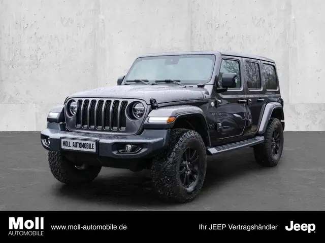 Jeep Wrangler Unlimited Sahara AHK-abnehmbar Navi Leder Soundsys