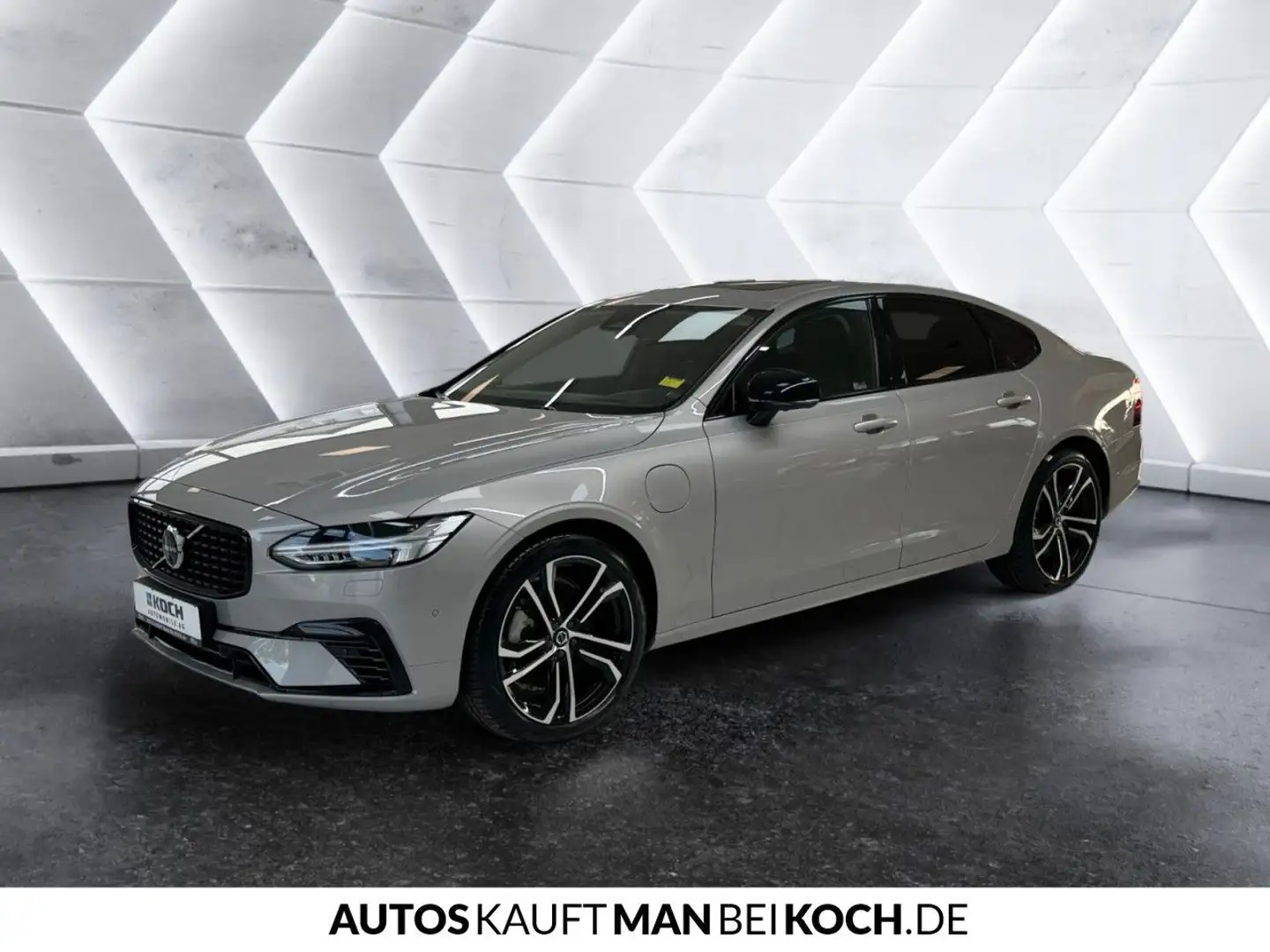 Volvo S90 T8 Plug-In AWD Ultimate Dark 360 BLIS Four-C. Argent - 2