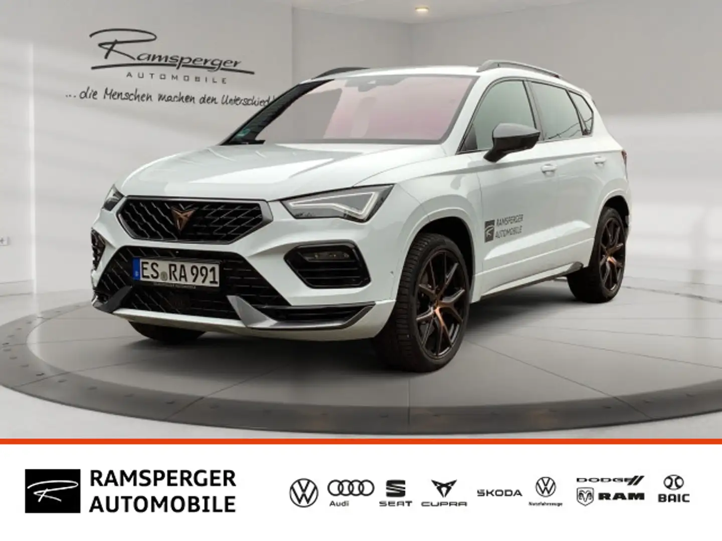 CUPRA Ateca VZ 2.0 TSI DSG AHK ACC LED Navi Kamera PDC Weiß - 1