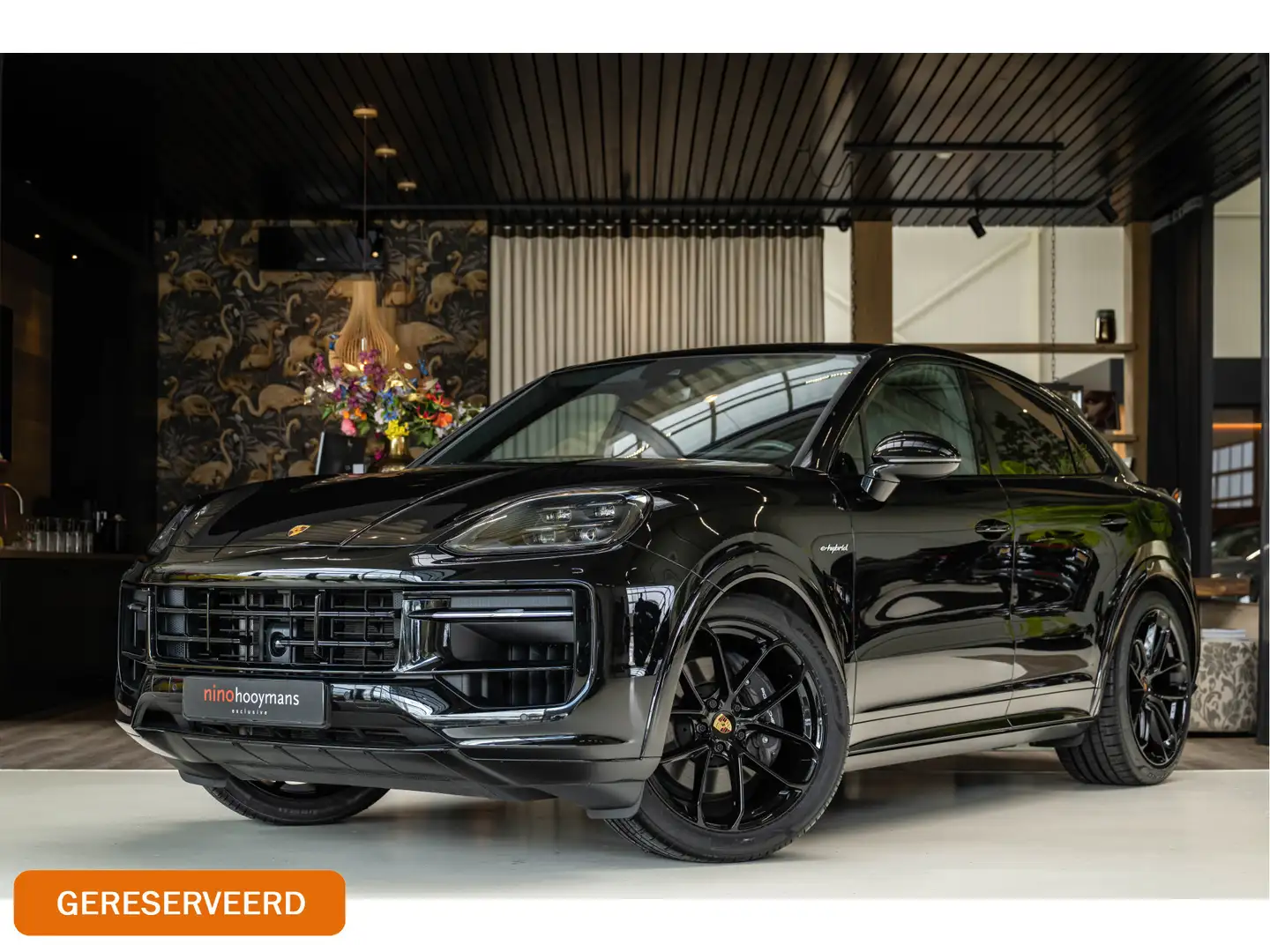 Porsche Cayenne Coupé 3.0 E-Hybrid | Sport Design | Sportuitlaat | Zwart - 1