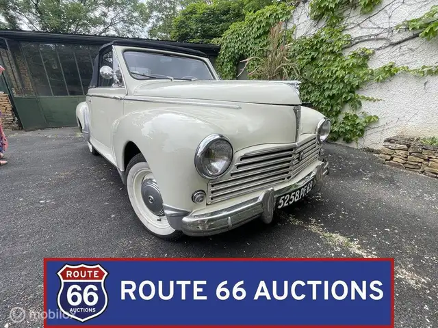 Peugeot 203 Cabriolet | 1957 | Route 66 Auctions