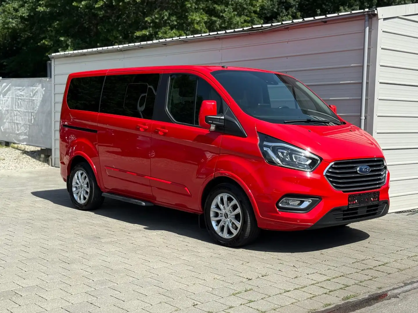 Ford Tourneo Custom EcoBlue *SHZ*Metallic* Rood - 2