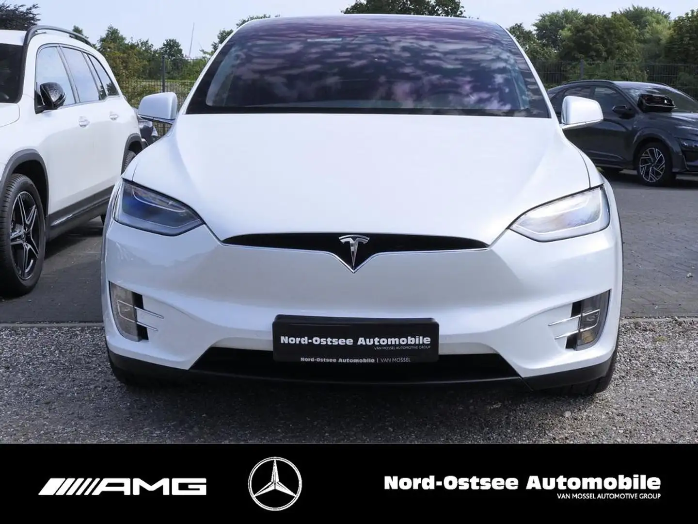 Tesla Model X Performance Dual PANO LED HD-KAMERA WIFI Blanc - 2