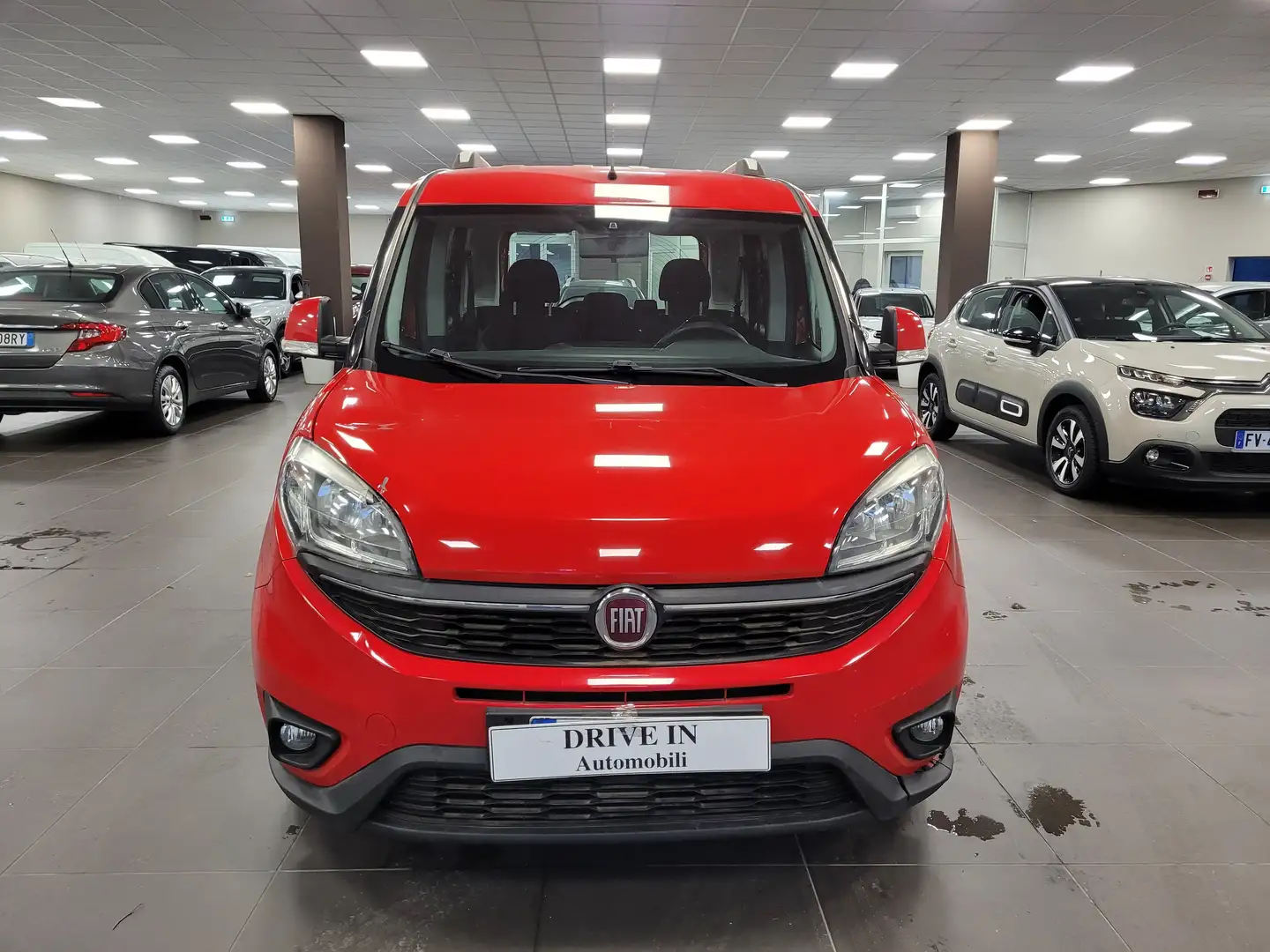 Fiat Doblo 1.6 mjt 16v Lounge N1  autocarro Rojo - 2