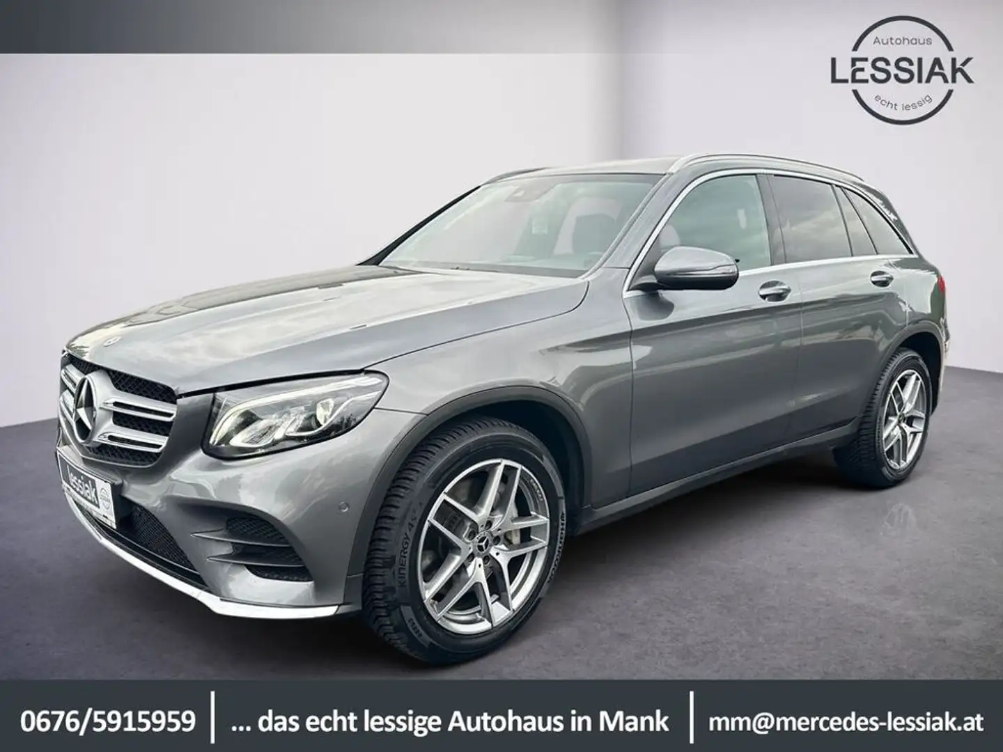 Mercedes-Benz GLC 220 d 4M | AMG | Pano-SD | RFK | Spurpaket usw Grau - 1