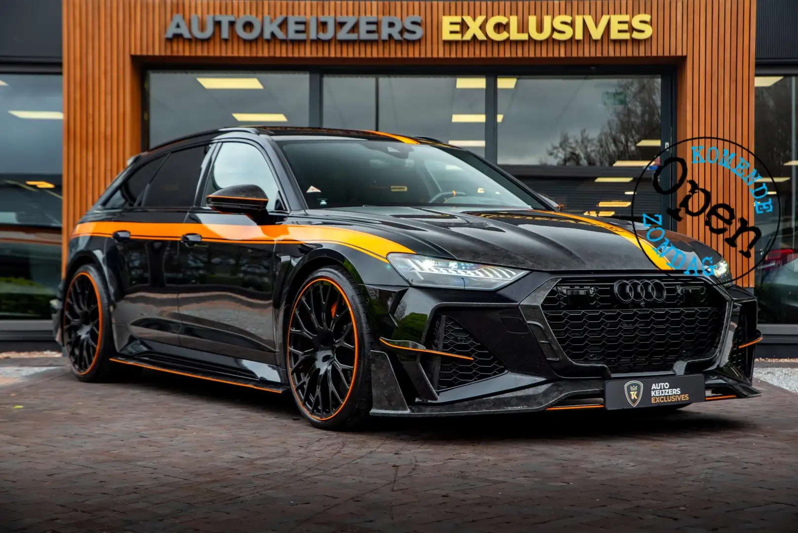 Audi RS6 RS 6 TFSI quattro Mansory B&O+ 360 Cam Forged Carb Чёрный - 1