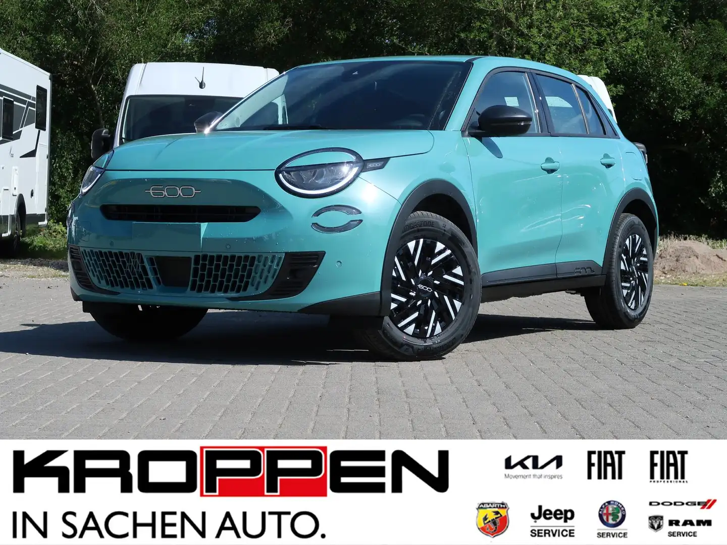 Fiat 600 Hybrid 1.2 DCT Sonderedition Navi Kamera Sitzheizu Azul - 1